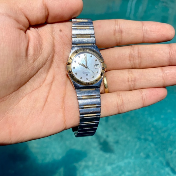 Luxury Omega Constellation Automatic My Choice Two Tone Womens Watch - Picture 7 of 7